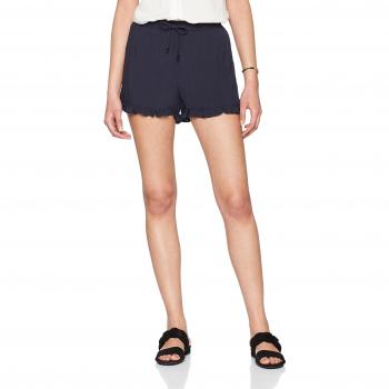 Vero Moda Vmboca NW Shorts Noos, Pantalones Cortos para Mujer, Azul
