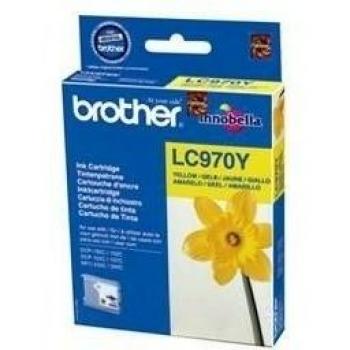 Brother LC970YBP - Cartucho de tinta amarillo en blíster