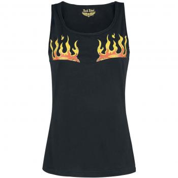 Rock Rebel by EMP Fire On The Mountain Top Mujer Negro L