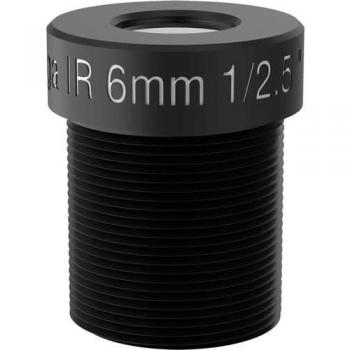 Lente fija AXIS M12 de 6 mm f/2.0 para cámaras IP (Pack de 4)