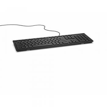 Teclado DELL KB216 Full-Size (100%), USB, AZERTY, Negro