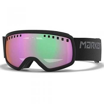 Marker 4:3 Black w/Clarity Mirror Gafas de esquí, Unisex niños, Negro, Talla única