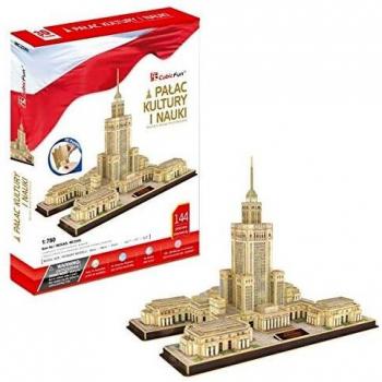 3D Puzzle - Palace of Culture and Science - 144 Pieces