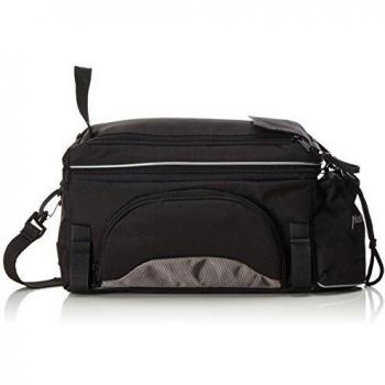 BOLSA HABERLAND FLEXIBAG L 36x20x24 NEGRO/PLATA 17