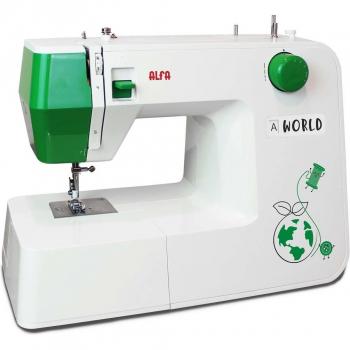 Máquina de coser Alfa World + Costurero
