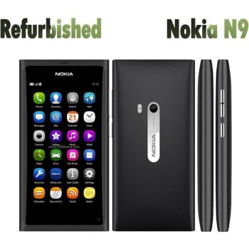 Teléfono móvil reacondicionado Nokia N9 con cámara de 8MP y batería de 1450mAh