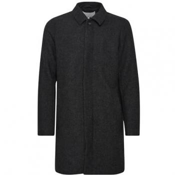 Casual Friday Oliver Long Wool Blend Coat for Men