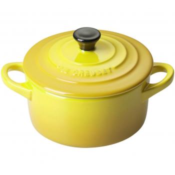 Le Creuset 91005000371000 - Mini cocotte de cerámica de gres, 200 ml, 1 persona, 10 cm de diámetro