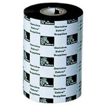 Cinta de Transferencia Zebra 3200 Wax/Resin Ribbon de 64mm x 74m - Paquete de 12 Unidades