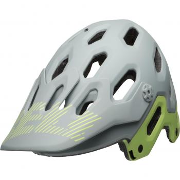 BELL Super 3 Casco, Unisex, Matt Smoke/Pear, Small/52-56 cm