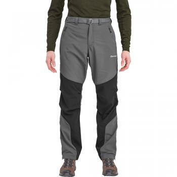 Montane Terra Pants Technical Softshell Trousers 34 Regular Graphite