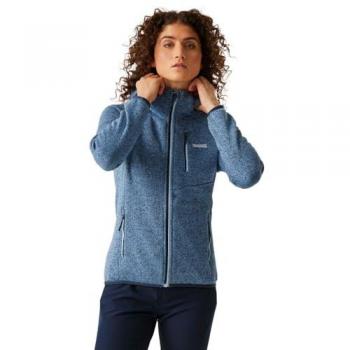 Forro Polar de Montaña para Mujer Regatta Newhill con Capucha, Color Coronet Azul