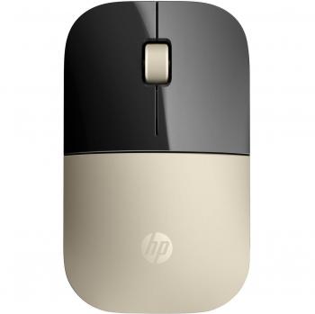 HP Z3700 RF inalámbrico Blue LED 1200DPI Oro Ambidextro - Ratón