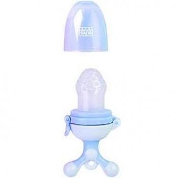 Alimentador de Bebé de Silicona Saro Aliment-Up Antiahogo Color Azul +6 Meses