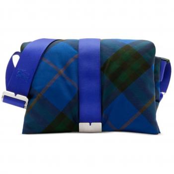 Burberry Women's Multicolor Checked Padded Messenger Bag - One Size