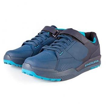 Endura MT500 Burner Clipless MTB Shoes - Blue, Size 42.5
