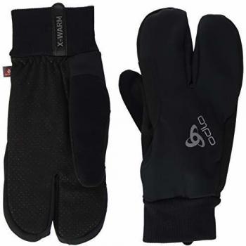 Odlo Unisex FINNFJORD X-WARM Handschuhe, Black, XXS