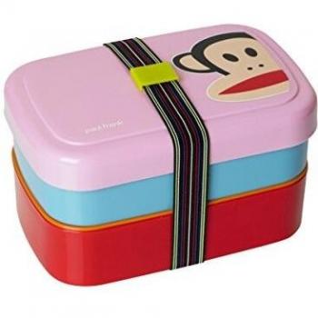 Paul Frank Paul Franc Picnic Lunch Box Pink, Centimeters