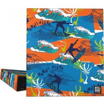 CARPETA 4 ANILLAS 40 MM FORRADO A4 B&B 24 HAWAII
