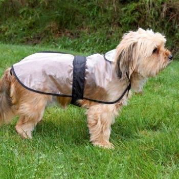 TRIXIE Impermeable para Perros Tarbes PVC Transparente S 34cm Chubasquero PVC