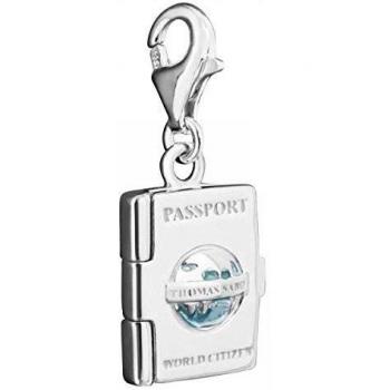 Charm de Plata Thomas Sabo Pasaporte con Email Frío 1233-007-17