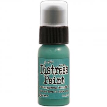Tim Holtz Distress Paint 1oz bottiglia-Evergreen Bough