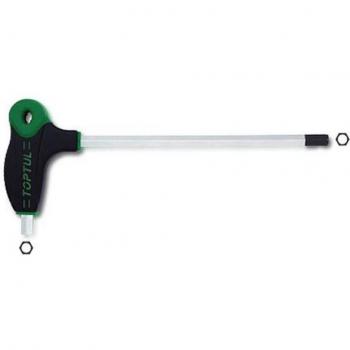 Llave hexagonal en L TOPTUL 5 mm con mango ergonómico y material de alta resistencia