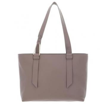 Coccinelle Malory Leather Tote Bag - Brown - One Size