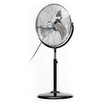 Ventilador de Pie Camry CR 7307, Silencioso, 3 Aspas Metálicas de 45cm, Oscilante, Altura Ajustable, Caudal de aire 117 m³/min, Pot