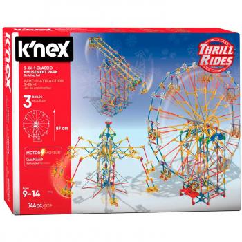 K'NEX Thrill Rides Amusement Park Building Set - 744 Pieces
