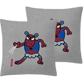 Kukuxumusu - 2 Fundas de almohada SPIDERMAN 65x65 cm
