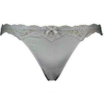 Tanga Secret Lace Blanco XS