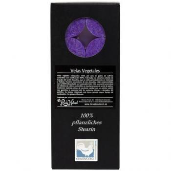 Kerzerman Vela de Té Violeta 10 uds