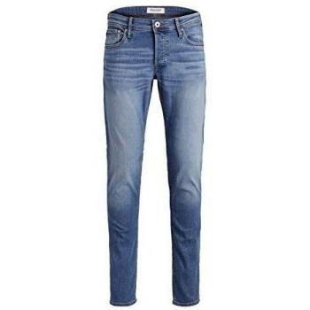Jack & Jones Glenn Original Slim Fit Jeans - Stone Washed Blue Denim 34/30