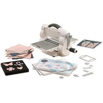 Sizzix Big Shot Foldaway Máquina de Corte y Repujado con Contenido Extra 662220, Abertura 15.24 cm, plástico ABS, Multicolor, Única