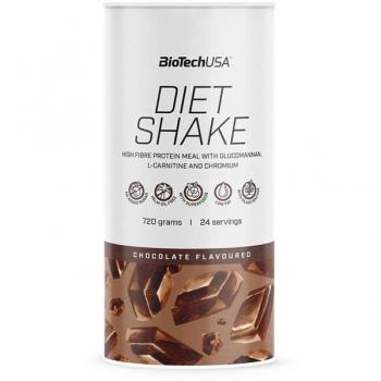 Batido Dietético 720g - Alto en Proteínas, Bajo en Grasas, Con Glucomanano y L-Carnitina, Sabor Chocolate