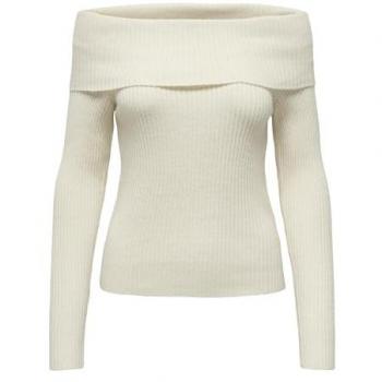 Pullover Katia Off Shoulder Regular Fit para Mujer en Color Écru