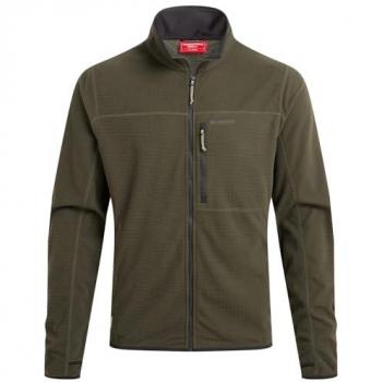 Craghoppers NosiLife Spry Men's Full Zip Fleece Jacket in Woodland Green
