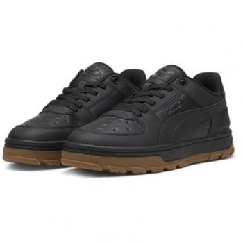 Puma Caven 2.0 Abrupt Unisex Sneakers - Size 38, Black/Gum/White/Beige