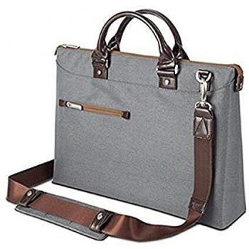Moshi Urbana Gray - Maletín de laptop, color gris granito