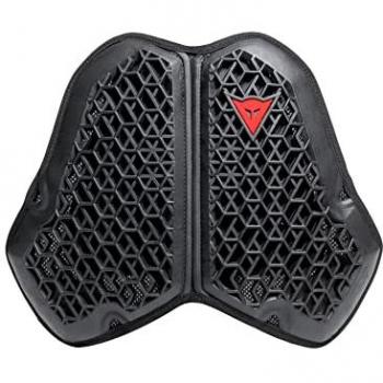Dainese Pro-Armor Protector de Pecho L2 - Negro, Un tamaño, Protección Pectoral Moto Nivel 2 Certificado, Ligero y Transpirable, Unisex