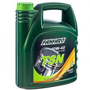 Aceite de motor sintético FANFARO 10W-40, 4 litros, compatible con Volkswagen y Renault FF6704-4