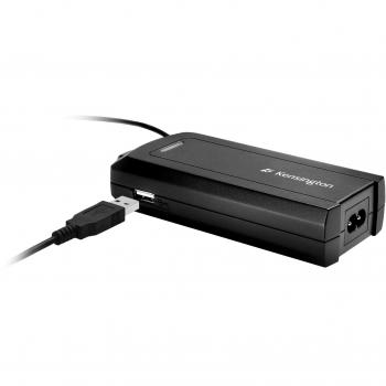 Kensington K38082EU - Cargador para portátil HP/Compaq, con puerto USB