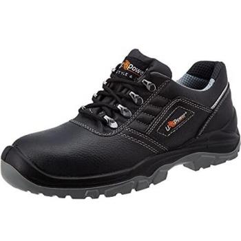 U-Power BC20023-43, BC20023-43-Calzado de Seguridad Gama Style&Job Modelo Tongue S3 SRC Talla Unisex Adulto, Negro, 43 EU