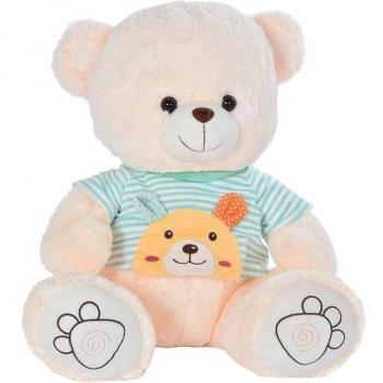 Oso de Peluche Blanco DKD Home Decor - Suave y Adorable Regalo para Niños