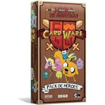 Edge Entertainment- Adventure Time Card Wars - Pack de Héroes 1 - Español, Multicolor