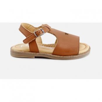 Sandalias de niños en piel con estrella Eli 1957