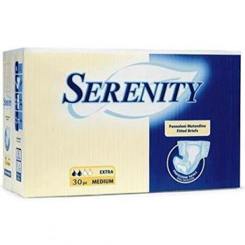 Serenity pañal para incontinencia tamaño Extra talla Mediana – 30 piezas