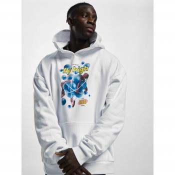 Mister Tee Psychedelic Heavy Oversize Hoodie, White