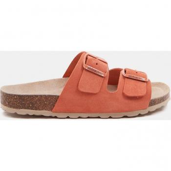 Sandalias planas de mujer de serraje combinado Abbacino - 40085